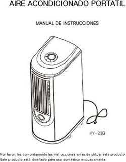 AIRE ACONDICIONADO PORTATIL - MANUAL DE INSTRUCCIONES - KY-23B