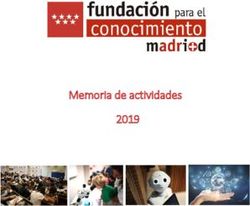 Memoria de actividades 2019 - madrimasd