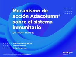 Mecanismo de acción Adacolumn sobre el sistema inmunitario - Dr. Rubén Francés - Adacyte