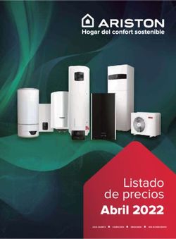 Listado de precios Abril 2022