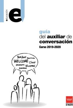 Guía del auxiliar de conversación - Curso 2019-2020