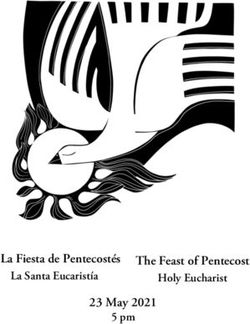 La Fiesta de Pentecost&eacute;s The Feast of Pentecost