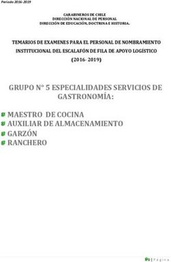 GRUPO N 5 ESPECIALIDADES SERVICIOS DE GASTRONOMÍA