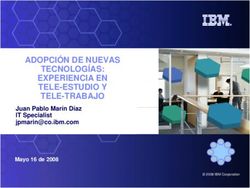 ADOPCIÓN DE NUEVAS TECNOLOGÍAS: EXPERIENCIA EN TELE-ESTUDIO Y TELE-TRABAJO - Juan Pablo Marín Díaz IT Specialist