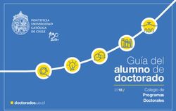 Guía del alumno de doctorado - Colegio de Programas Doctorales 2018