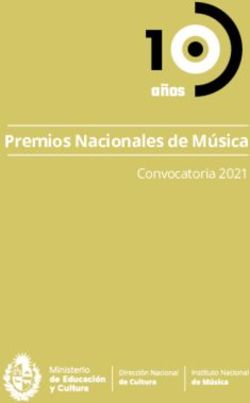Años1 Premios Nacionales de Música - Convocatoria 2021 - tramites.gub.uy