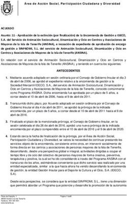 ACUERDO - Cabildo de Tenerife