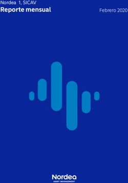Reporte mensual Nordea 1, SICAV - Febrero 2020