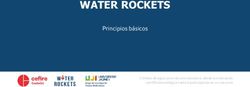 WATER ROCKETS Principios básicos - Cohetes de agua como recurso educativo: desde la motivación científicotecnológica hasta la participación en un ...