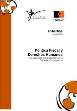 Pol&iacute;tica Fiscal y Derechos Humanos - Informe Consulta a las Organizaciones de la Sociedad Civil espa&ntilde;ola