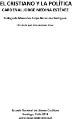 EL CRISTIANO Y LA POL&Iacute;TICA - CARDENAL JORGE MEDINA EST&Eacute;VEZ