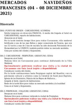 MERCADOS NAVIDEÑOS FRANCESES 04 - 08 DICIEMBRE