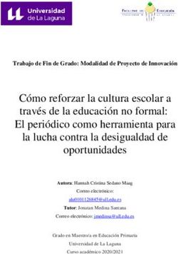 Cómo reforzar la cultura escolar a través de la educación no formal: El periódico como herramienta para la lucha contra la desigualdad de ...
