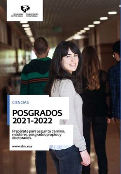 POSGRADOS 2021-2022 CIENCIAS - Prep&aacute;rate para seguir tu camino: m&aacute;steres, posgrados propios y doctorados - UPV/EHU
