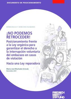 NO PODEMOS RETROCEDER! - Bibliothek der Friedrich ...