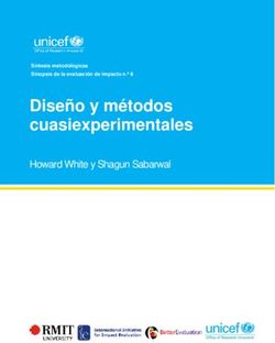 Diseño y métodos cuasiexperimentales - Howard White y Shagun Sabarwal - UNICEF Innocenti