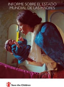 INFORME SOBRE EL ESTADO MUNDIAL DE LAS MADRES - 2011 trabajadores sanitarios locales