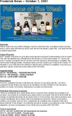 Frederick News - October 1, 2021 - CCSD 46