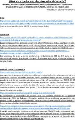 Qu&eacute; pasa con las c&aacute;rceles alrededor del mundo? - Revista ...