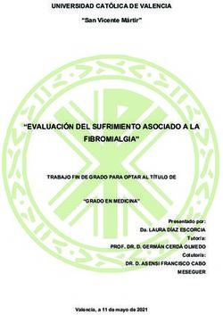 EVALUACIÓN DEL SUFRIMIENTO ASOCIADO A LA FIBROMIALGIA