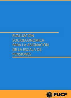 EVALUACI&Oacute;N SOCIOECON&Oacute;MICA PARA LA ASIGNACI&Oacute;N DE LA ESCALA DE PENSIONES