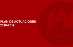 PLAN DE ACTUACIONES 2018-2019 - Universidad de Murcia