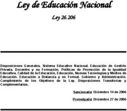 Ley de Educación Nacional - Ley 26.206