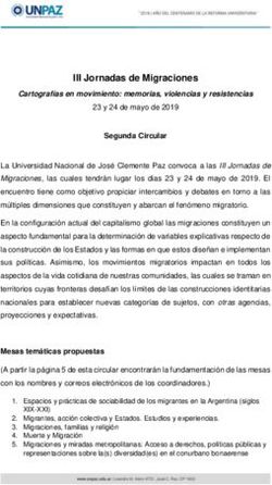 III Jornadas de Migraciones - CLACSO