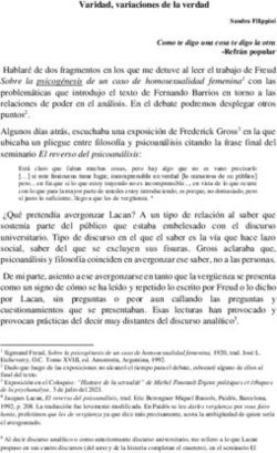 Varidad, variaciones de la verdad