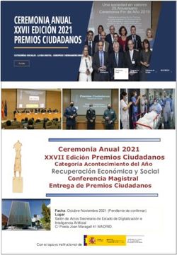 Ceremonia Anual 2021 XXVII Edición Premios Ciudadanos