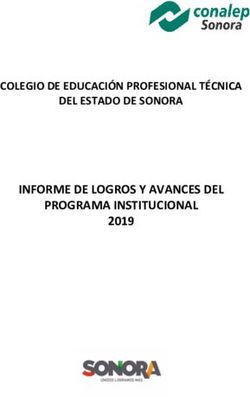 INFORME DE LOGROS Y AVANCES DEL PROGRAMA INSTITUCIONAL - COLEGIO DE EDUCACI&Oacute;N PROFESIONAL T&Eacute;CNICA DEL ESTADO DE SONORA