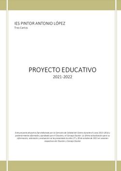 PROYECTO EDUCATIVO - I.E.S. Pintor Antonio L&oacute;pez