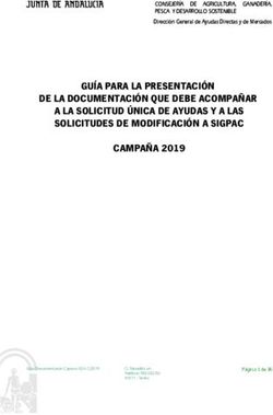 GUÍA PARA LA PRESENTACIÓN DE LA DOCUMENTACIÓN QUE DEBE ACOMPAÑAR A LA SOLICITUD ÚNICA DE AYUDAS Y A LAS SOLICITUDES DE MODIFICACIÓN A SIGPAC ...