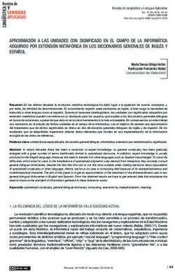 APROXIMACIÓN A LAS UNIDADES CON SIGNIFICADO EN EL CAMPO DE LA INFORMÁTICA ADQUIRIDO POR EXTENSIÓN METAFÓRICA EN LOS DICCIONARIOS GENERALES DE ...