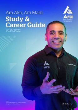 Ara Ako, Ara Mahi Study & Career Guide 2021/2022