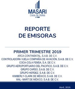 REPORTE DE EMISORAS PRIMER TRIMESTRE 2019 - Masari Casa de ...