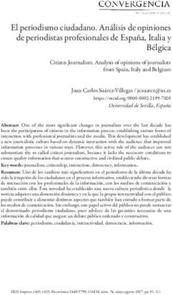El periodismo ciudadano. Análisis de opiniones de periodistas profesionales de España, Italia y Bélgica - Universidad de Sevilla