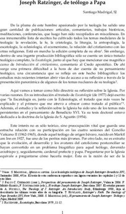 Joseph Ratzinger, de te&oacute;logo a Papa