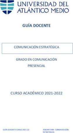 GU&Iacute;A DOCENTE - CURSO ACAD&Eacute;MICO 2021-2022 - COMUNICACI&Oacute;N ESTRAT&Eacute;GICA GRADO EN COMUNICACI&Oacute;N - Campus Virtual