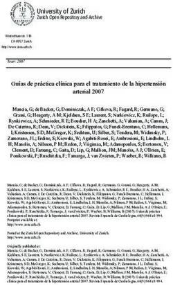 University of Zurich Zurich Open Repository and Archive - Zurich Open Repository and ...