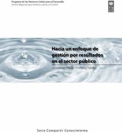 Hacia un enfoque de gestión por resultados en el sector público - La experiencia de Trinidad y Tobago