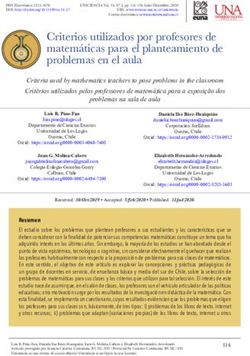 Criterios utilizados por profesores de matemáticas para el planteamiento de problemas en el aula