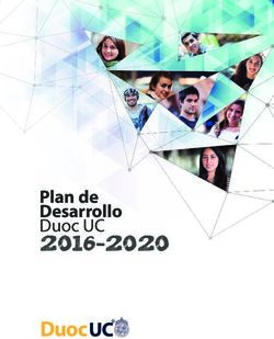 Plan de Desarrollo 2016-2020 Duoc UC