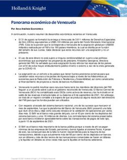 Panorama econ&oacute;mico de Venezuela - JD Supra
