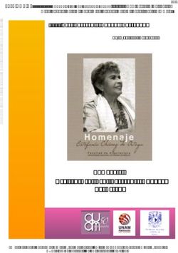 Dra. en Urb. Arq. Estefanía Chávez - Dra. Estefania Chávez Barragán