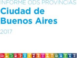 Ciudad de Buenos Aires - INFORME ODS PROVINCIAS - ODS Argentina