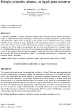 Paisajes culturales urbanos, un legado para conservar