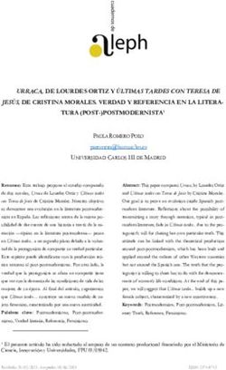 URRACA, DE LOURDES ORTIZ Y &Uacute;LTIMAS TARDES CON TERESA DE - Dialnet