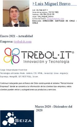 LUIS MIGUEL BRAVO - GITHUB PAGES