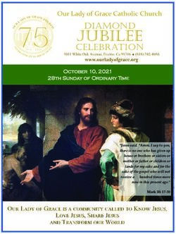 28th Sunday of Ordinary Time - October 10, 2021 - Our Lady of ...